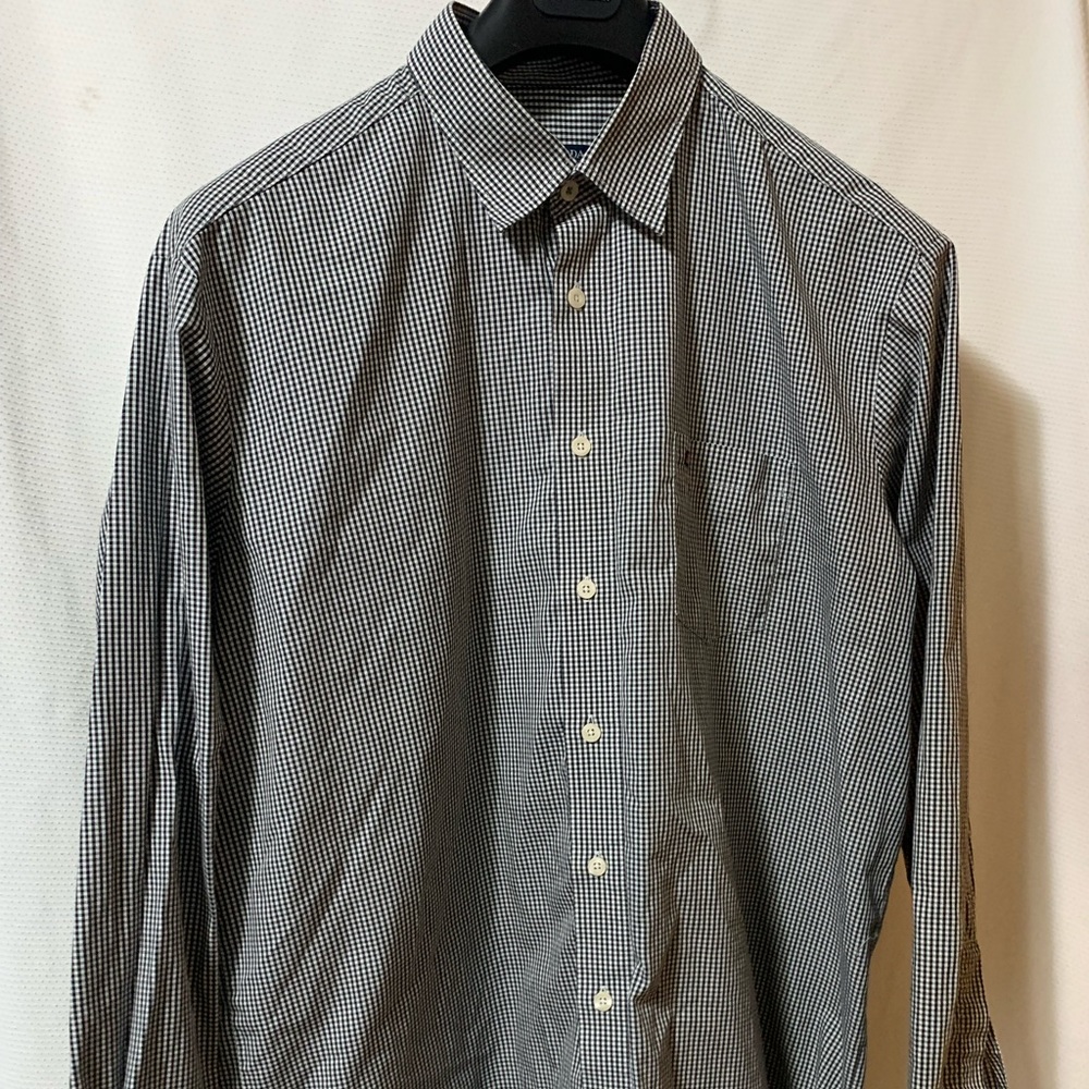 Casa Moda Easy Care Mens Long Sleeve Button Up Shirt Size XL